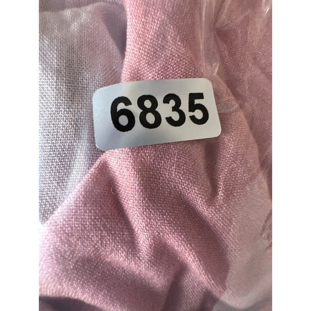Le Superbe Sparkling Surf Miko Shirt Dress Short Sleeve Draped Midi Pink Ombre 4 - Picture 8 of 8